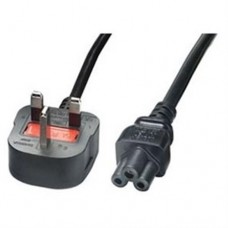 Laptop 3 Pin Clover Leaf Mains Power Cable 1.8M
