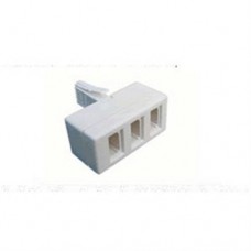 BT Telephone Phone Socket Triple 3 way Adapter Splitter
