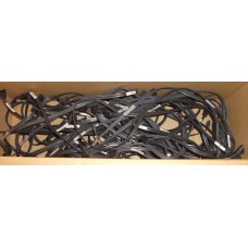Job Lot 38x SATA Internal Hard Drive Data Cables Grey Right Angle