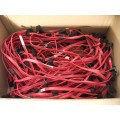 Job Lot 100x Right Angled SATA Internal Red Hard Drive Data Cables