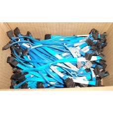 Job Lot 138x Dell 0U5959 20cm Blue Right Angled SATA Cables