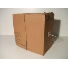Bulk Roll of Light Grey Cat5 Stranded UTP Patch Cable - 1000 FT