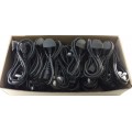 Job Lot 32x 5 Amp PC System Power Cables Kettle Leads Black