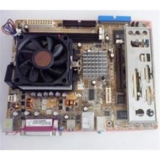 Asus Socket 754 K8S-MX Motherboard With AMD Sempron 3000 Cpu