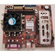 Winfast 760M02-GX-6LS Socket 754 Motherboard With AMD Sempron 3000 1.80 GHz Cpu