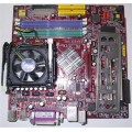 MSI Socket 478 865GM2 Motherboard With Pentium 4 2800 Cpu