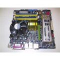 Foxconn 945G7MA-8EKRS2 Socket 775 Motherboard With Intel Pentium 3.00 GHz Cpu