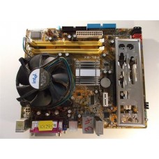 Asus P5L-MX Socket 775 Motherboard With Pentium 4 3.40Ghz Cpu