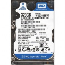 Western Digital WD3200BEVT-22ZCT0 320Gb 2.5" Internal SATA Hard Drive
