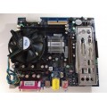 Foxconn 661M08-FX-6LS Socket 775 Motherboard With Intel Pentium 4 3.00 Ghz Cpu