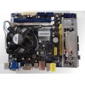 Foxconn G41MX-K 2.0 Socket 775 Motherboard With Intel Celeron Dual Core E3300 2.50 GHz Cpu