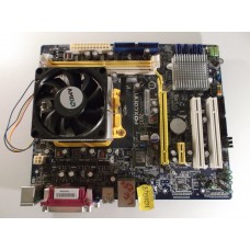 Foxconn M61PMV Socket AM2 Motherboard With AMD Sempron LE-1250 2.20 GHz Cpu