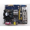 Foxconn 45CMX-K Socket 775 Motherboard With Intel Pentium Dual Core E2180 2.00 GHz Cpu