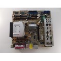 Asus P5LD2-TVM SE/S Socket 775 Motherboard With Intel Pentium 2.80 GHz Cpu