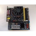 Asus M2N-VM/S Socket AM2 Motherboard With AMD Athlon X2 Dual Core 5400 2.80 GHz Cpu