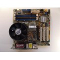 HP Compaq PTGD1-LA 5188-0103 Socket 775 Motherboard With Intel Pentium 4 3.0 GHz Cpu