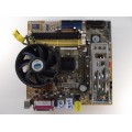Asus P5VDC-TVM/S Socket 775 Motherboard With Celeron 2.80 GHz Cpu