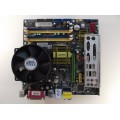 Foxconn 945M01-G-8EKRS2 Socket 775 Motherboard With Intel Pentium 4 3.00 GHz Cpu