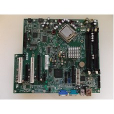 Dell Poweredge SC430 CN-0NJ886 REV A01 Socket 775 Motherboard With Intel Pentium 2.80 GHz Cpu