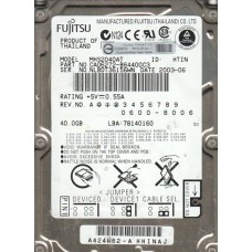Fujitsu MHS2040AT 40Gb 2.5" Laptop Internal IDE PATA Hard Drive