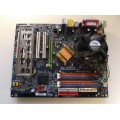 Gigabyte GA-8IPE775-G Socket 775 Motherboard With Intel Pentium 3.20 GHz Cpu