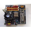 Gigabyte GA-945GM-S2 Socket 775 Motherboard With Intel Core 2 Duo 6600 2.40 GHz Cpu