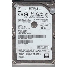 Hitachi 5K750-750 750Gb 2.5" Internal SATA Hard Drive