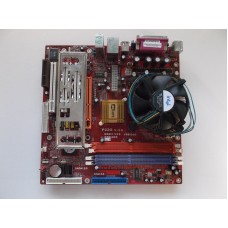 PC Chips P23G V 3.0 Socket 775 Motherboard With Pentium 2.66 GHz Cpu