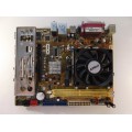 Asus M2A-MX Skt AM2 Motherboard With AMD Athlon X2 Dual Core 5200 2.60 GHz Cpu