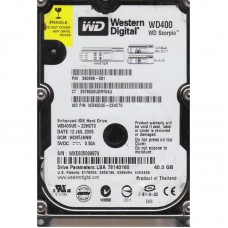 Western Digital WD400UE - 22HCT0 40Gb 2.5" Internal PATA Hard Drive
