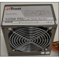 Trust PW-5250 14995-02 420 Watt Power Supply Low Noise Big Fan