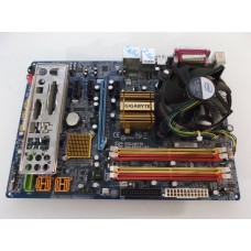 Gigabyte GA-965P-S3 Motherboard With Intel Core 2 Duo E4500 2.20 GHz Cpu