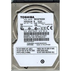 Toshiba MK3275GSX 320Gb 2.5" Laptop Internal SATA Hard Drive