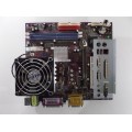 Jetway V2MDMP Socket A (462) Motherboard With AMD Athlon XP 2400 Cpu