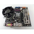 ECS RC415T-AM Socket 775 Motherboard With Intel Celeron D 3.20 GHz Cpu