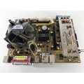 Asus P5VD2-VM SE Socket 775 Motherboard With Intel Dual Core E2140 1.60 GHz Cpu
