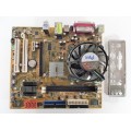 Asus P5RD2-VM Socket 775 Motherboard With Intel Pentium 3.40 GHz Cpu