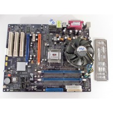 ECS 915PL-A2 V:3.1B Socket 775 Motherboard With Intel Pentium 3.40 GHz Cpu