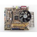Asus P5VD2-TVM/S Socket 775 Motherboard With Intel Celeron 3.06 GHz Cpu