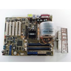Asus P4P800-E Socket 478 Motherboard With Intel Pentium 3.00 GHz Cpu