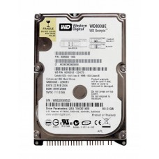 Western Digital WD800UE - 22HCT0 80Gb 2.5" Laptop IDE PATA Hard Drive