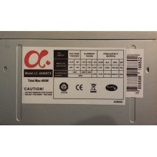 LC-8400BTX 400 Watt Power Supply