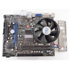 MSI G41M-S03 Socket 775 Motherboard With Intel Core 2 Duo E7600 3.06 GHz Cpu