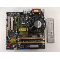 Foxconn 945M01-G-8EKRS2 Socket 775 Motherboard With Pentium 3.00 GHz Cpu