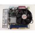 Pegatron IPX41-R3 Motherboard With Intel Celeron Dual Core E3500 2.70 GHz Cpu