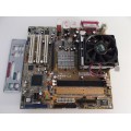 Asus P4SD-LA Socket 478 Motherboard With Intel Pentium 3.00 GHz Cpu
