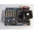 QDI PlatiniX 2D/533 Socket 478 Motherboard With Intel Celeron 1.70 GHz Cpu