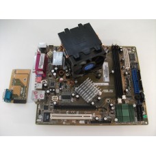 Asus P5R4T/DP Socket 775 Motherboard With Pentium 3.00 GHz Cpu