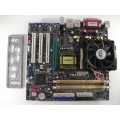 Foxconn 865M01-G-6ELS Socket 478 Motherboard With Intel Pentium 3.40 GHz Cpu