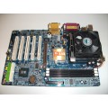Gigabyte GA-8SR533P REV:3.0 Socket 478 Motherboard With Intel Pentium 2.40 GHz Cpu